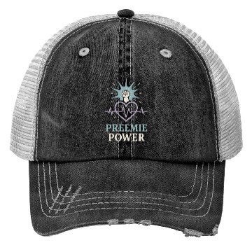 Discover NICU Parent Pride Preemie Warrior Neonatal Trucker Hats