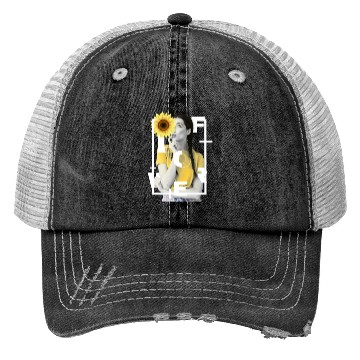 Discover Sunflower Girl Trucker Hats