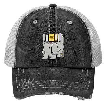 Discover Computer Disc Floppy Disk Trucker Hats