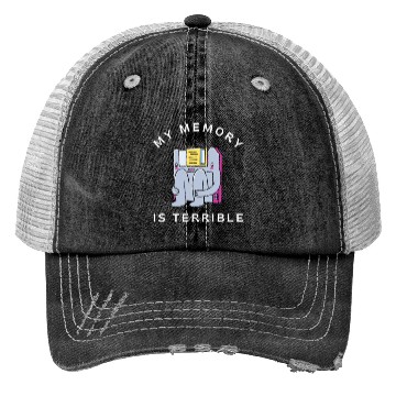 Discover Computer Data Floppy Disk Trucker Hats