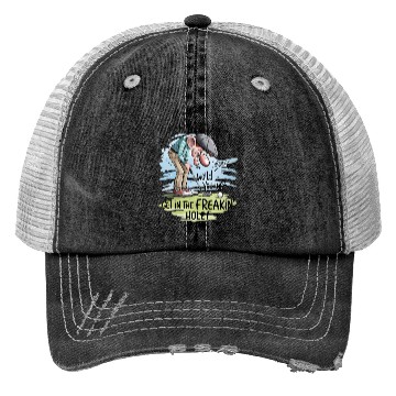 Discover Funny Golf Get in the Hole Trucker Hats