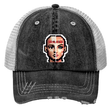 Discover IRL vs AI me Trucker Hats