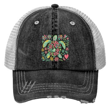 Discover Summer Vacation Sea Turtle Trucker Hats