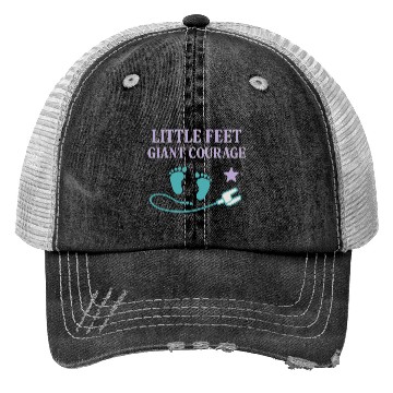 Discover NICU Parent Pride Preemie Warrior Neonatal Trucker Hats