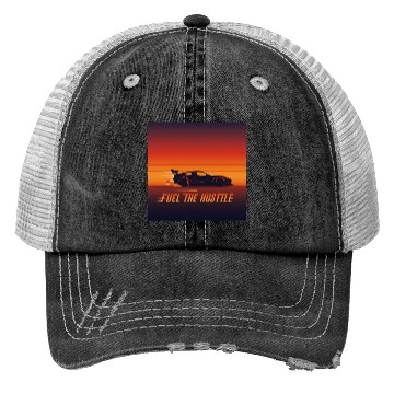 Discover Racing Sunset Vibes Trucker Hats