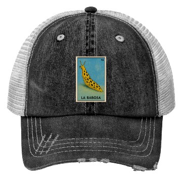 Discover LA BABOSA - THE SLUG - LA LOTERÍA Trucker Hats