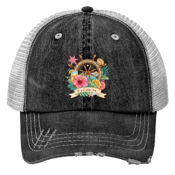 Discover It is Cruise Time Cruise Ship Trucker Hats