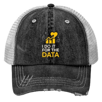 Discover Clinical Lab Tech Diagnostic Science Data Nerd Trucker Hats