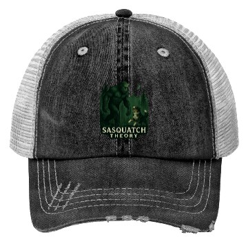Discover YOWIE BARKING AT SASQUATCH Trucker Hats