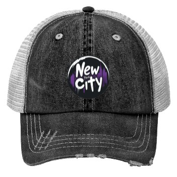 Discover New York City Design Trucker Hats