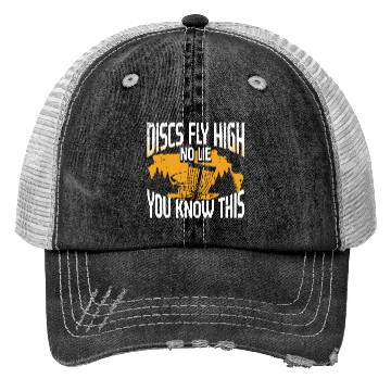Discover Disc Golf Ultimate Frisbee Discgolf Trucker Hats