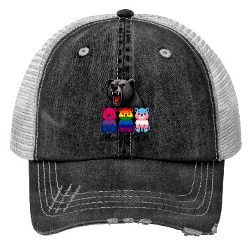 Discover Mama Bear Pride Cubs Trucker Hats