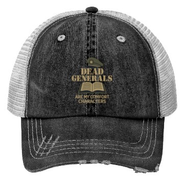 Discover Military Historian Battlefield Research War Trucker Hats