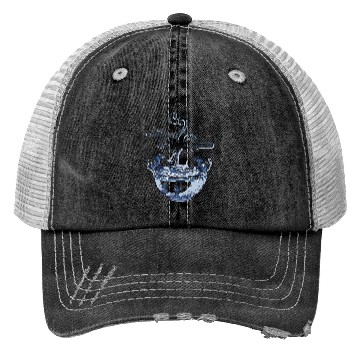 Discover Storm in a Teacup - Nautical Art Trucker Hats