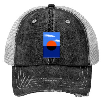 Discover Bauhaus Summer Horizon Trucker Hats