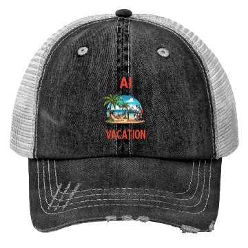 Discover AI took my job Trucker Hats