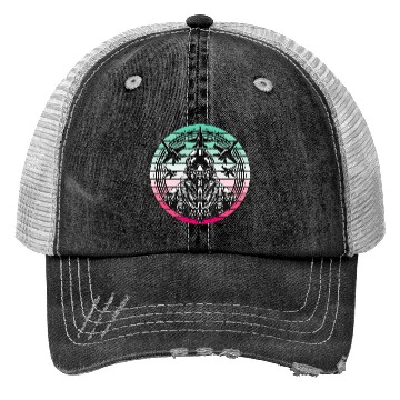 Discover Jet Pilot - Air Force Trucker Hats