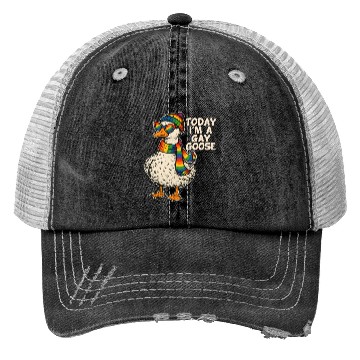 Discover Pride Duck LGBTQ Trucker Hats