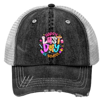 Discover Last Day of School Teacher Trucker Hats