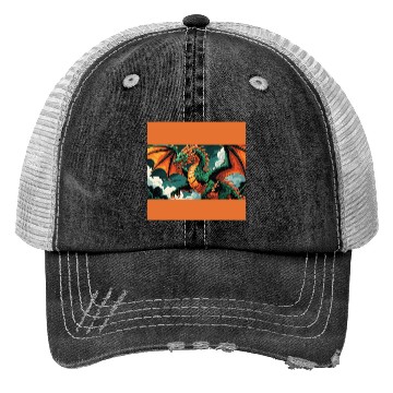 Discover A Dragon Trucker Hats