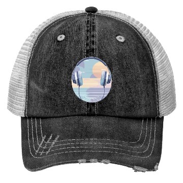 Discover Gentle Shore Sensory Safe Sunscape Trucker Hats