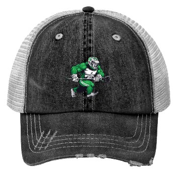 Discover Green Bigfoot Lacrosse Trucker Hats