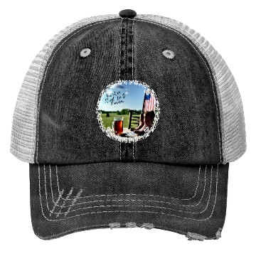 Discover Raised On Sweet Tea & Freedom Trucker Hats