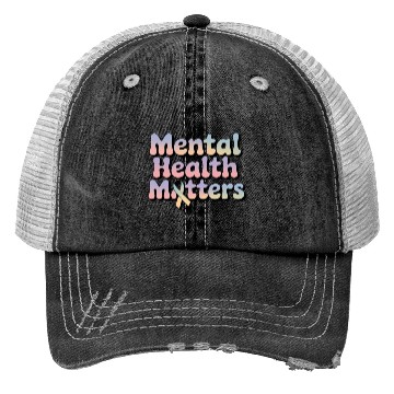 Discover Mental Health Matters – Awareness & Support Trucker Hats