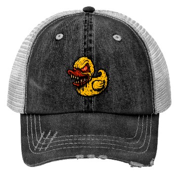 Discover Evil Duck – Crazy Horror Cartoon Trucker Hats