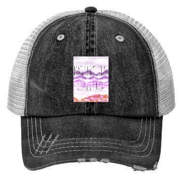 Discover Nature is calling Trucker Hats