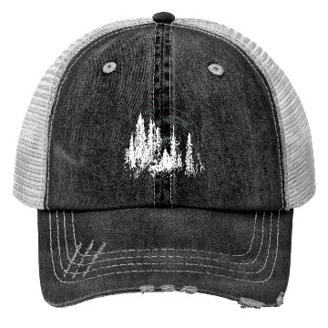 Discover Forest Moon – Lunar Light in the Wilderness Trucker Hats