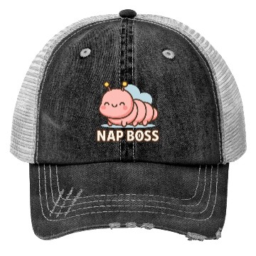 Discover Nap Boss Trucker Hats