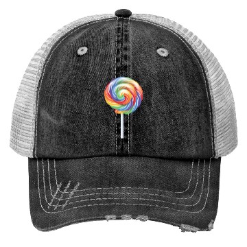 Discover Lollipop Rainbow Sucker Candy Costume Halloween Trucker Hats