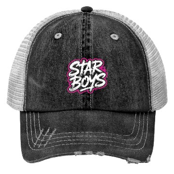 Discover Satar Boy Graffiti Streetwear Trucker Hats