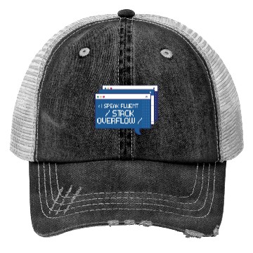 Discover Stack Overflow Computer Scientist Trucker Hats