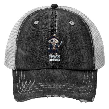 Discover Frise the Pirate Trucker Hats