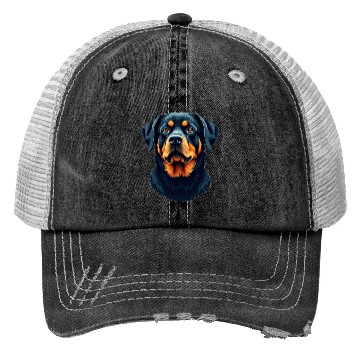 Discover “Rottweiler” – Bold & Beautiful Dogs Trucker Hats