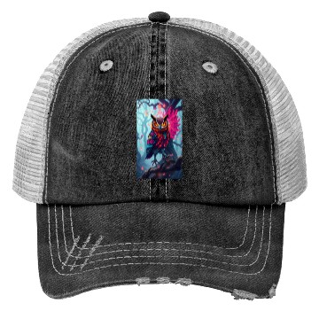 Discover Electric Dream Owl Trucker Hats