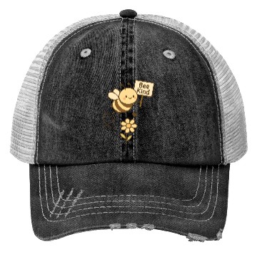 Discover Bee Kind – Save the Bees Trucker Hats