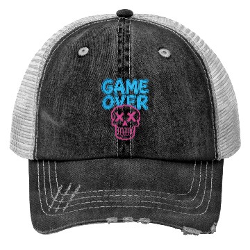Discover GAME OVER GLOW Trucker Hats