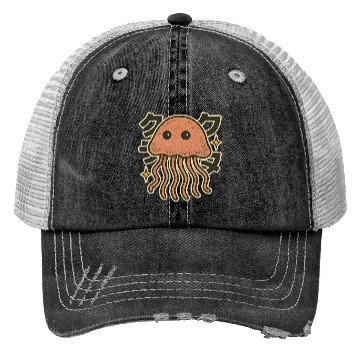 Discover Kawaii Jellyfish Japanese Trucker Hats