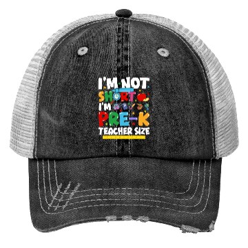 Discover Pre K Teacher Back To School Pre kindergarten Trucker Hats