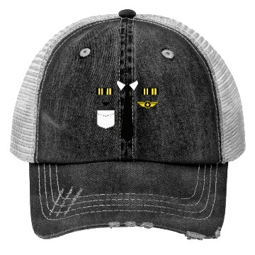 Discover Pilot Costume Trucker Hats – Uniform Look