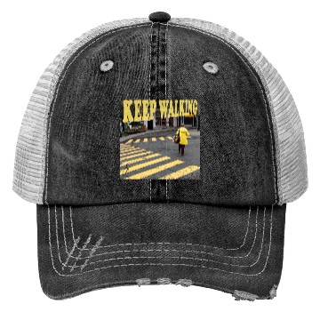 Discover Yellow Crosswalk Vibes Trucker Hats