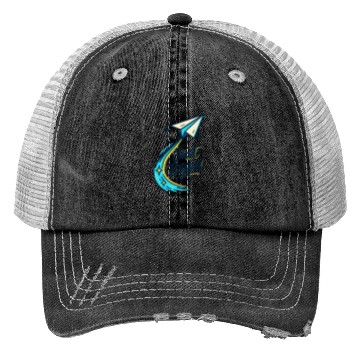 Discover Just Begin – Creative Paper Airplane Design Trucker Hats