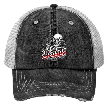 Discover Dad With Beards Are Better Skeleton Family  Trucker Hats