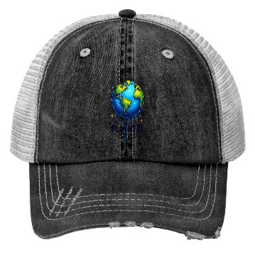 Discover Eco Trucker Hats ❘ Zero Waste ❘ Planet Love