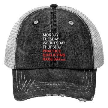 Discover monday tuesday wednesday thursday practice qual Trucker Hats