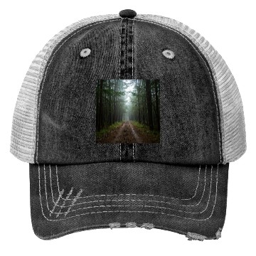 Discover Serene Forest Path Scenic Trucker Hats