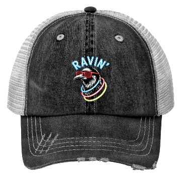Discover Ravin' Rave Festival Fun with Cool Raven Trucker Hats